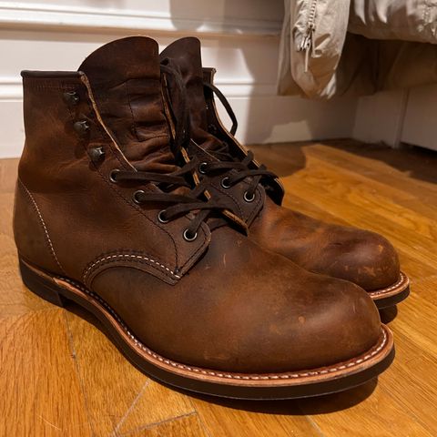 Red Wing Blacksmith in S.B. Foot Copper Rough and Tough