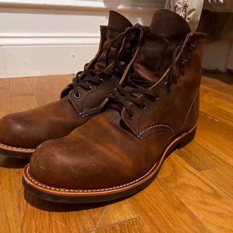 Red Wing Blacksmith in S.B. Foot Copper Rough and Tough