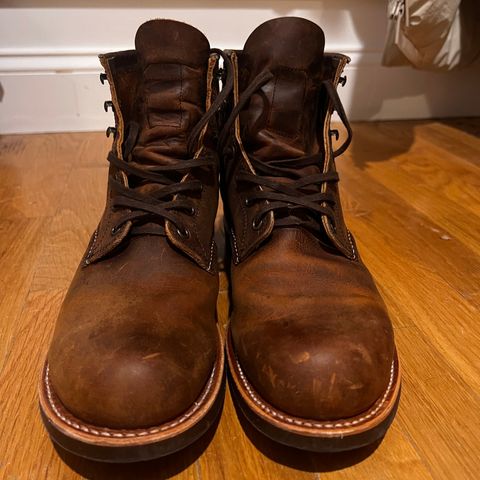 Red Wing Blacksmith in S.B. Foot Copper Rough and Tough