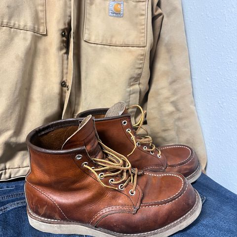 Red Wing 8-Inch Classic Moc in S.B. Foot Oro Legacy