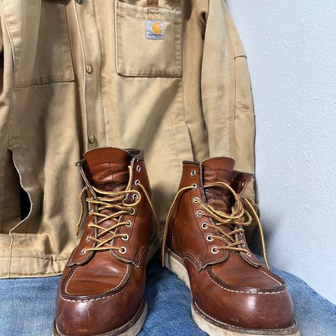 Red Wing 8-Inch Classic Moc in S.B. Foot Oro Legacy