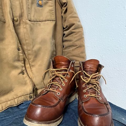 Red Wing 8-Inch Classic Moc in S.B. Foot Oro Legacy