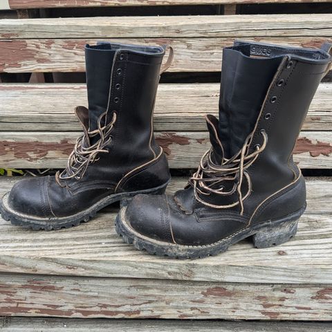 Nicks MTO in Horween Black Waxed Flesh