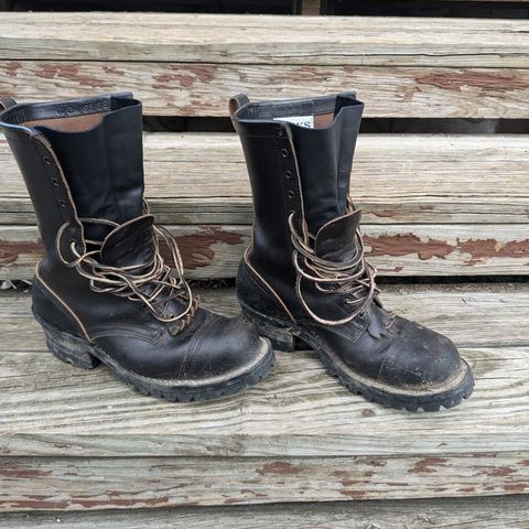 Nicks MTO in Horween Black Waxed Flesh