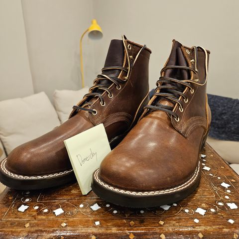 Nicks Lace Up Heritage in Italian Brown Cypress