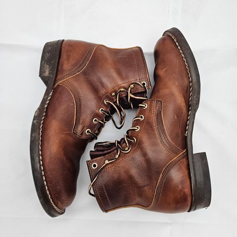 Nicks Lace Up Heritage in Italian Brown Cypress