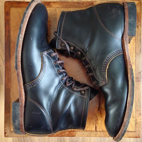 Red Wing Beckman Flatbox in S.B. Foot Black Klondike