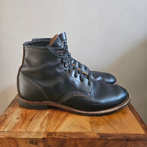 Red Wing Beckman Flatbox in S.B. Foot Black Klondike