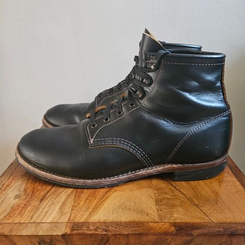 Red Wing Beckman Flatbox in S.B. Foot Black Klondike