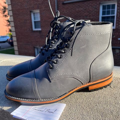 BLKBRD Luchador Service Boot in Unknown Leather