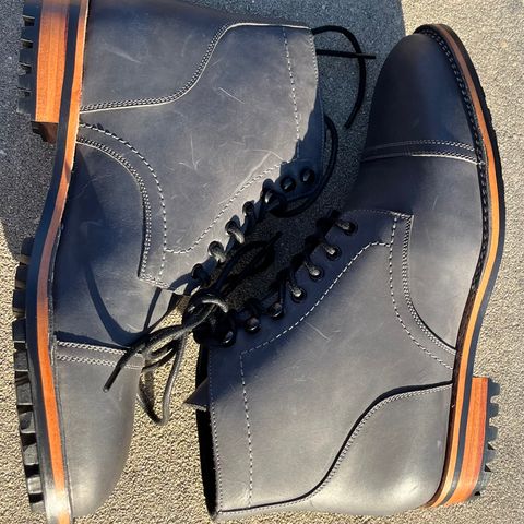 BLKBRD Luchador Service Boot in Unknown Leather