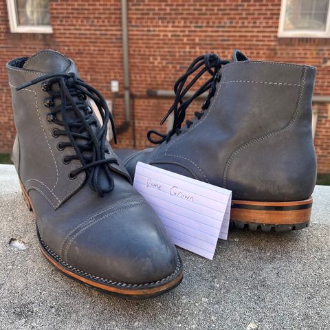 BLKBRD Luchador Service Boot in Unknown Leather