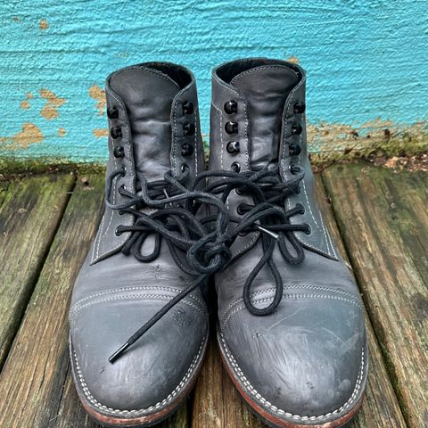 BLKBRD Luchador Service Boot in Unknown Leather
