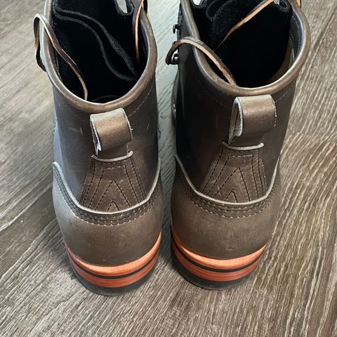 Nicks Falcon in Horween Charcoal Cypress