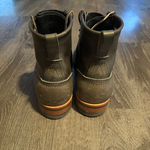 Nicks Falcon in Horween Charcoal Cypress