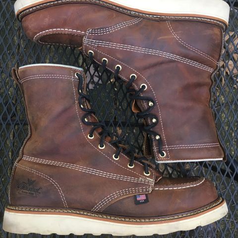 Thorogood 8" Moc Toe in Seidel Trail Crazy Horse