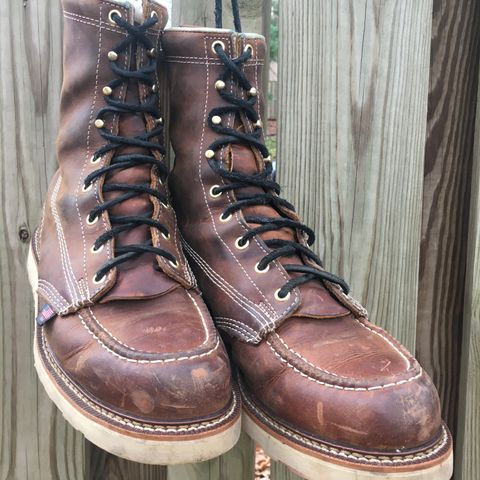 Thorogood 8" Moc Toe in Seidel Trail Crazy Horse
