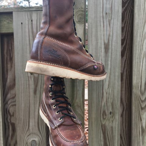 Thorogood 8" Moc Toe in Seidel Trail Crazy Horse
