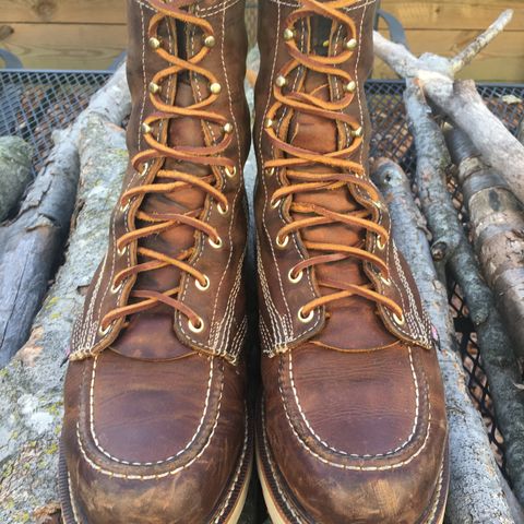 Thorogood 8" Moc Toe in Seidel Trail Crazy Horse