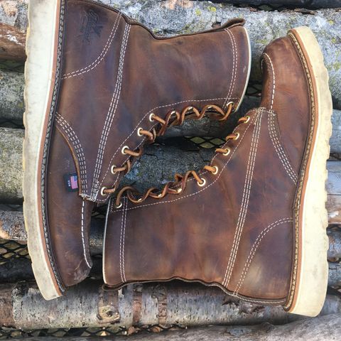 Thorogood 8" Moc Toe in Seidel Trail Crazy Horse
