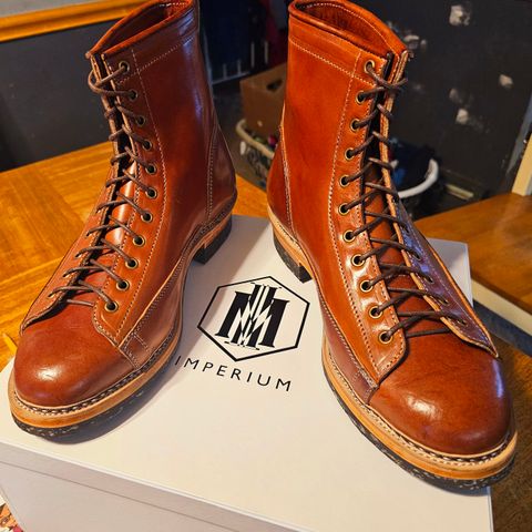 Imperium LTT Monkey in Wickett & Craig Buck Brown Traditional Harness