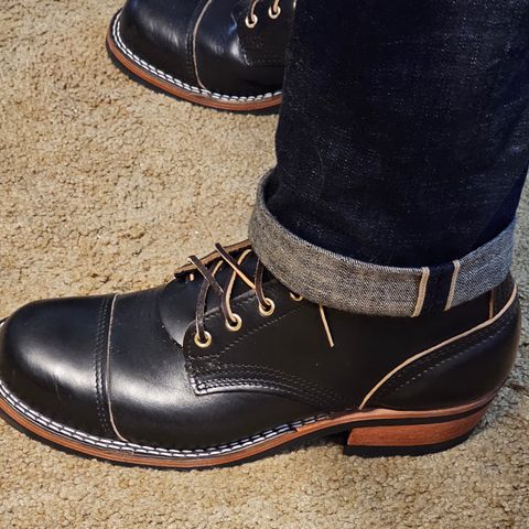 Nicks Robert in Horween Black Chromexcel