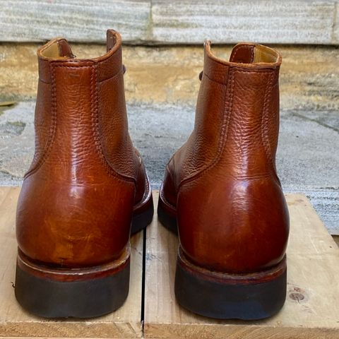Anastazi Service Boot in Whiskey Veg-Tanned Calfskin