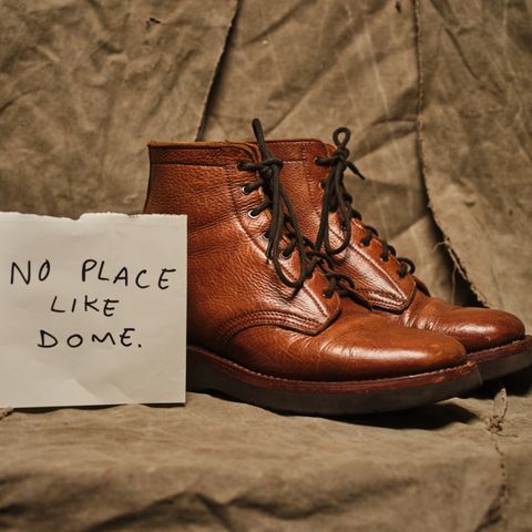 Anastazi Service Boot in Whiskey Veg-Tanned Calfskin