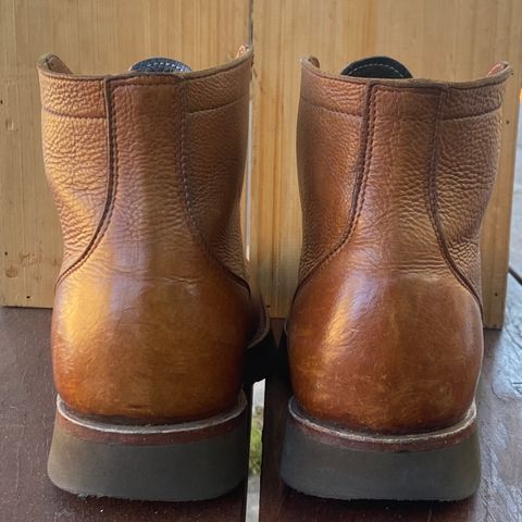 Anastazi Service Boot in Whiskey Veg-Tanned Calfskin