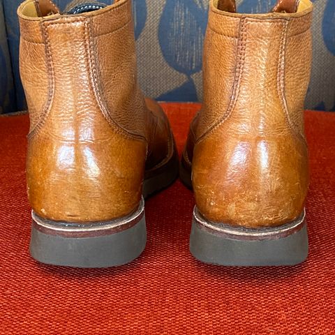 Anastazi Service Boot in Whiskey Veg-Tanned Calfskin