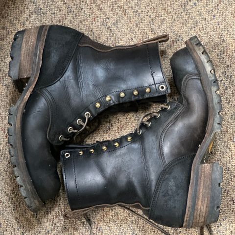 View photo of Nicks Unlisted Model in Horween Black Chromexcel