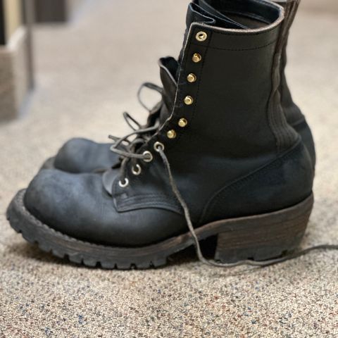 View photo of Nicks Unlisted Model in Horween Black Chromexcel