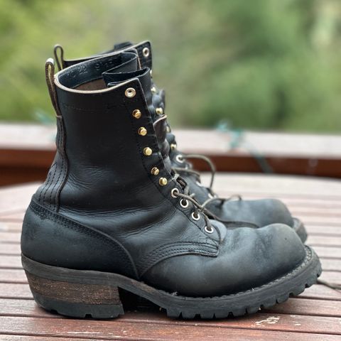 View photo of Nicks Unlisted Model in Horween Black Chromexcel