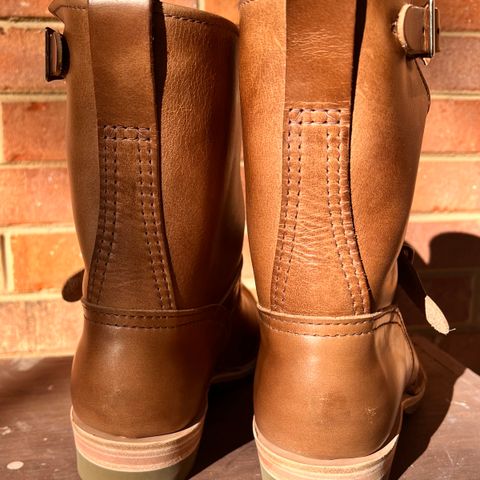 Wesco Boss Engineer Boot in Horween Natural Chromexcel
