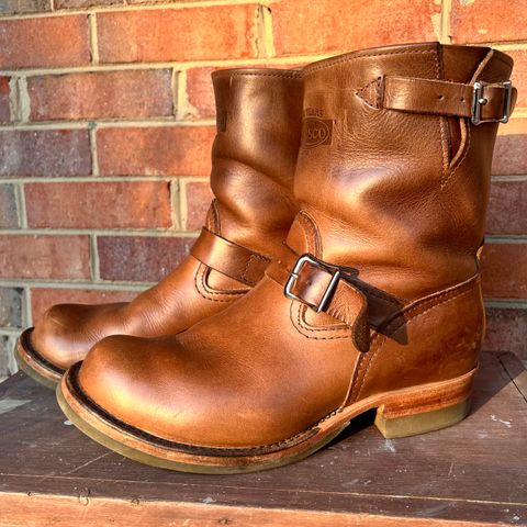 Wesco Boss Engineer Boot in Horween Natural Chromexcel