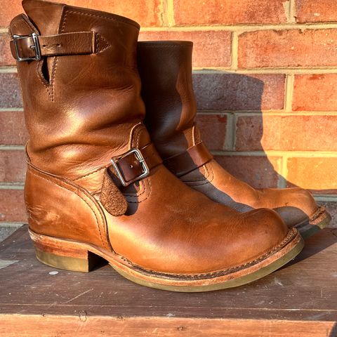 Wesco Boss Engineer Boot in Horween Natural Chromexcel