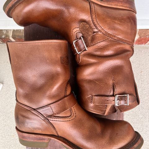 Wesco Boss Engineer Boot in Horween Natural Chromexcel