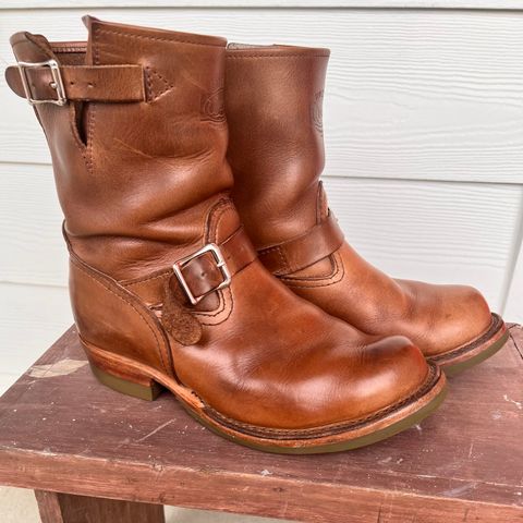 Wesco Boss Engineer Boot in Horween Natural Chromexcel
