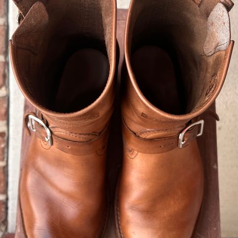 Wesco Boss Engineer Boot in Horween Natural Chromexcel