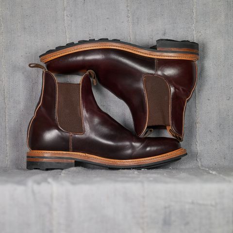 View photo of Viberg Chelsea in Horween Color 8 Shell Cordovan