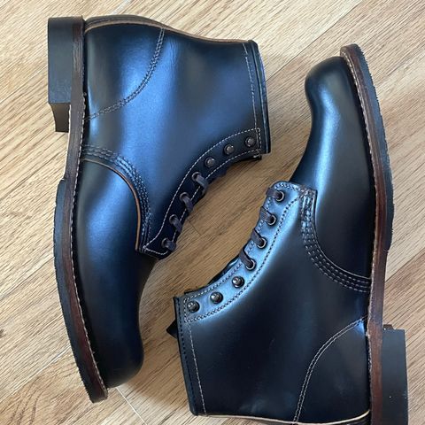 Red Wing Beckman Flatbox in S.B. Foot Black Klondike
