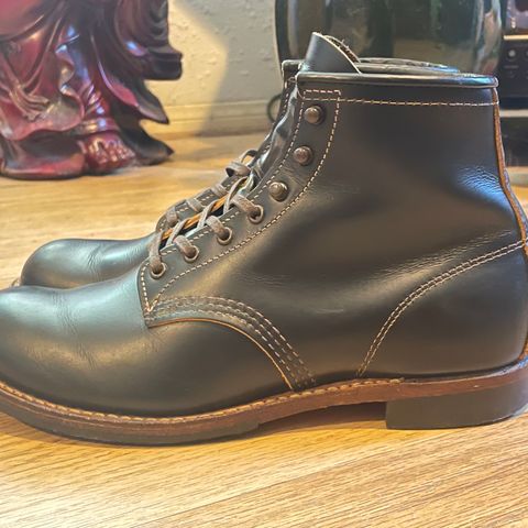 Red Wing Beckman Flatbox in S.B. Foot Black Klondike
