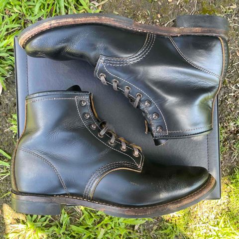 Red Wing Beckman Flatbox in S.B. Foot Black Klondike
