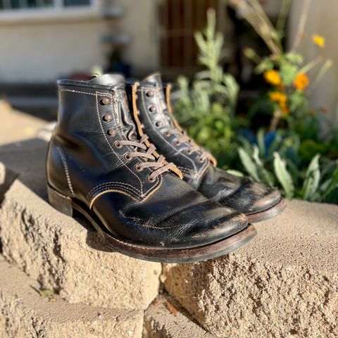 Red Wing Beckman Flatbox in S.B. Foot Black Klondike