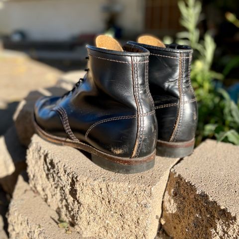 Red Wing Beckman Flatbox in S.B. Foot Black Klondike