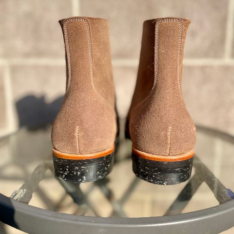 Briselblack The Hawk in Horween Natural Chromexcel Roughout