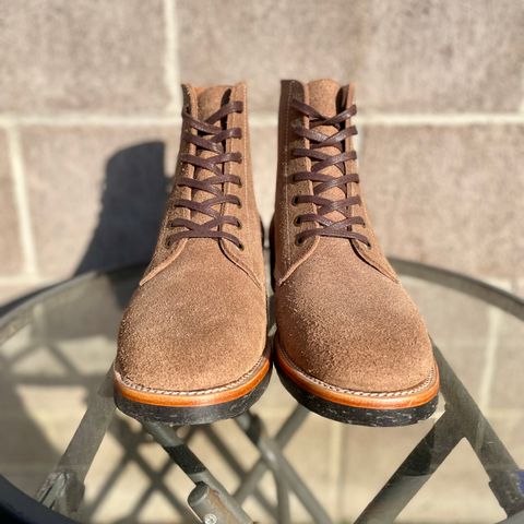 Briselblack The Hawk in Horween Natural Chromexcel Roughout