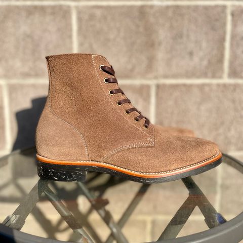 Briselblack The Hawk in Horween Natural Chromexcel Roughout