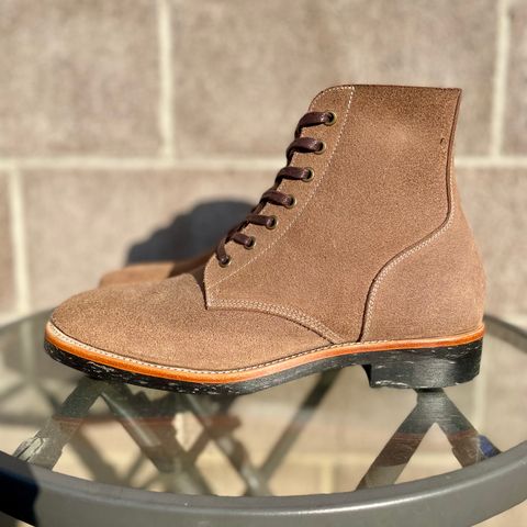 Briselblack The Hawk in Horween Natural Chromexcel Roughout