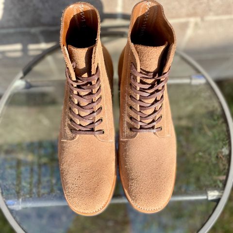 Briselblack The Hawk in Horween Natural Chromexcel Roughout